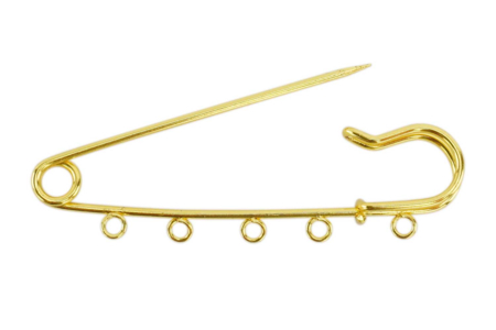 broche épingle à nourrice or - Broches – 10doigts.fr