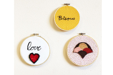 broderie sur tambour - Outils de mercerie – 10doigts.fr