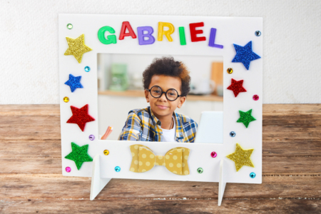 cadre fête des pères prénom - Activités manuelles fête des mères – 10doigts.fr