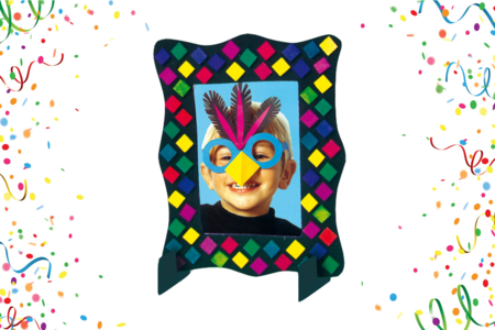 cadre mosaïques en bois - Activités manuelles mosaïques – 10doigts.fr