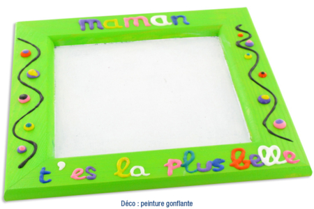 Cadre ou vide-poche déco 3D - Activités manuelles objets décorés – 10doigts.fr