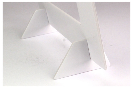 Cadres photo en carton mousse - 6 pcs - Cadres en carton – 10doigts.fr