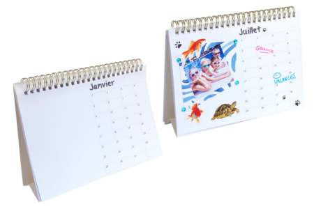 calendrier à poser - Bullet Journal, Planner – 10doigts.fr