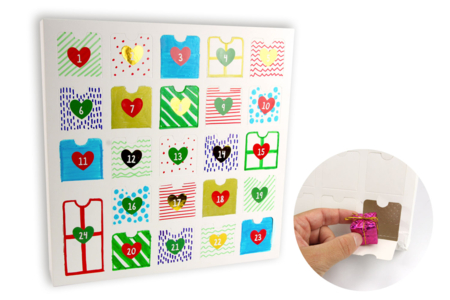 calendrier chocolats - Calendriers de l'Avent – 10doigts.fr