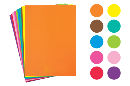 caoutchouc mousse adhésif A3 - Caoutchouc Mousse – 10doigts.fr