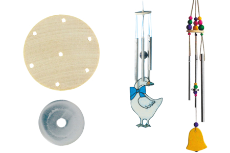 carillon à construire métal - Carillons à vent – 10doigts.fr