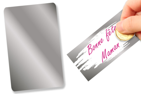 carte à gratter - Papier métallisé, pailleté – 10doigts.fr
