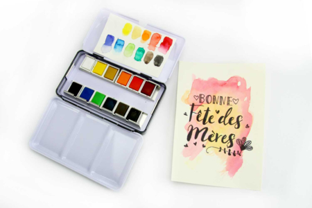 carterie aquarellable - Peinture aquarelle – 10doigts.fr