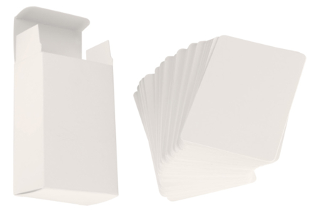 Cartes à jouer à customiser - Supports en papier – 10doigts.fr