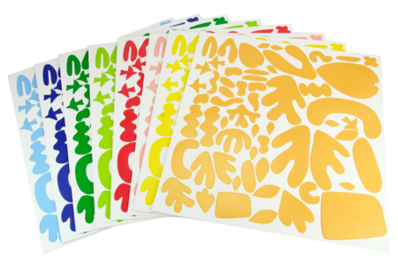 cartes formes matisse - Formes en carte forte – 10doigts.fr