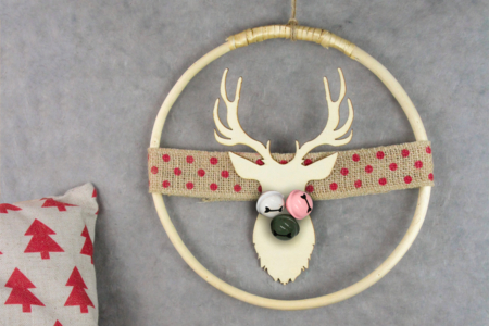 cercle macramé - Supports pour mobiles – 10doigts.fr