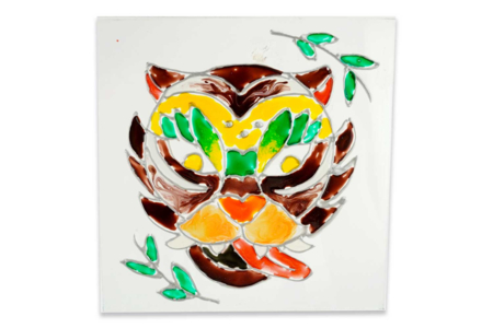 cerne argent sur verre - Peinture verre et faïence – 10doigts.fr