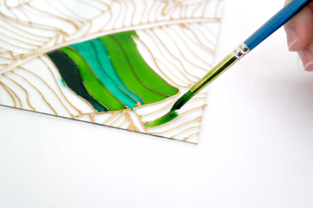 Cerne relief  pébéo - Or roi - Peinture verre et faïence – 10doigts.fr