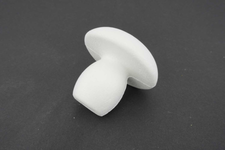 champignon blanc - Formes à décorer - Polystyrène – 10doigts.fr