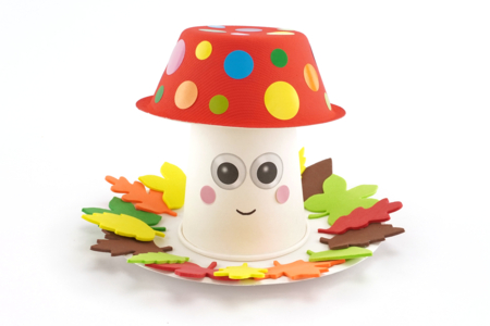champignon DIY activité automne enfnats - Activités manuelles Automne – 10doigts.fr
