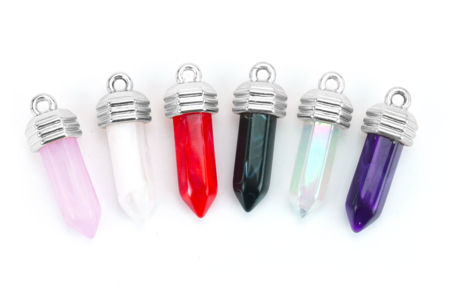 chamr's pierre precieuse - Breloques, pampilles – 10doigts.fr