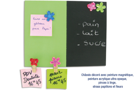 Châssis ou cartons entoilés - Châssis et Cartons toilés – 10doigts.fr