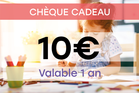 Chèque cadeau 10€ 10 doigts - Idées Cadeaux DIY Noël – 10doigts.fr