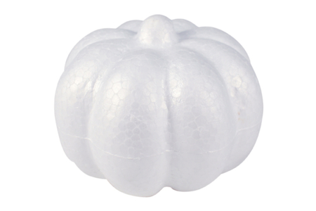 Citrouille polystyrène - Polystyrène - Supports à décorer – 10doigts.fr