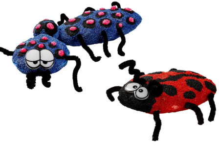 coccinelle foam clay - Activités manuelles modelage – 10doigts.fr