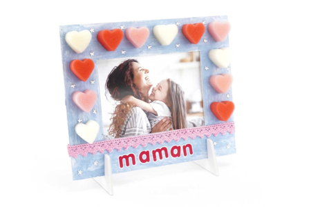 Coeur Mousse Fete Mere - Décorations coeurs – 10doigts.fr