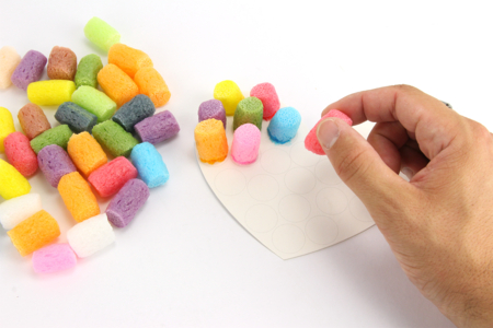 collage playmaîs - Flocons de maïs – 10doigts.fr