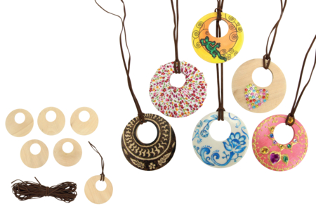 colliers en bois - Colliers et chaines – 10doigts.fr