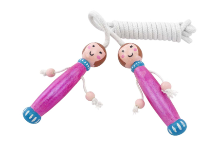 Corde à sauter enfant - Jeux et Jouets en bois – 10doigts.fr
