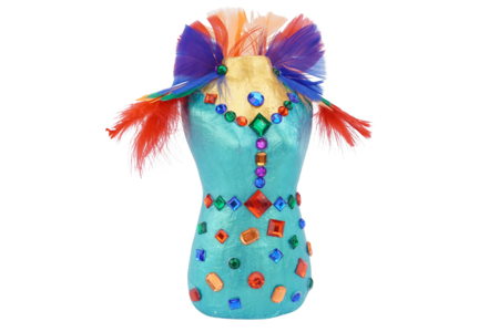 Corps Papier maché - Décors en carton – 10doigts.fr