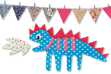 Coupon en coton imprimé - Coupons de tissus – 10doigts.fr