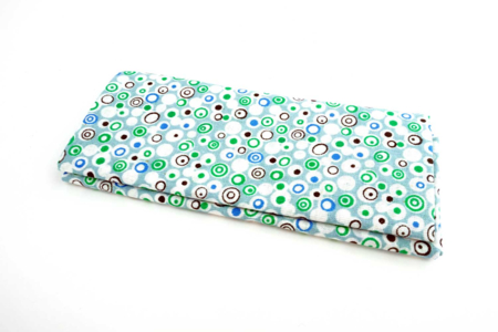 coupon tissu coton cercles - Coupons de tissus – 10doigts.fr