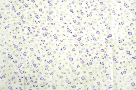 coupon tissu violettes - Coupons de tissus – 10doigts.fr