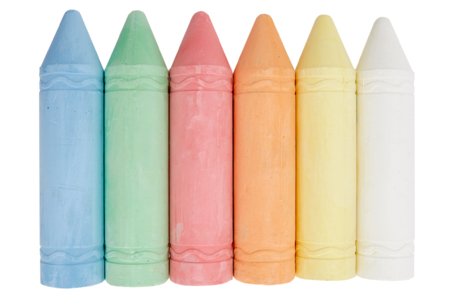 craies de trottoir géantes xxl - Craies, tableaux, ardoises – 10doigts.fr