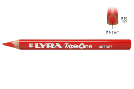 Crayons de couleur Triple-One - 36 crayons - Crayons de couleurs – 10doigts.fr