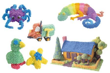 créations pâtes à modeler maxi billes - Pâtes à modeler classiques – 10doigts.fr