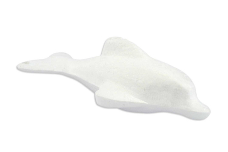 Dauphin en polystyrène blanc - Animaux en polystyrène – 10doigts.fr