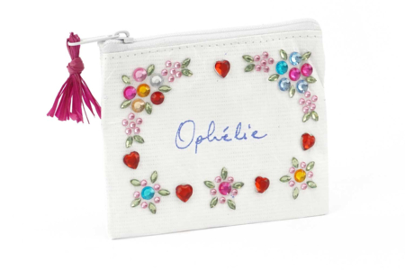 déco porte-monnaie synthétique - Sacs, trousses en tissu – 10doigts.fr