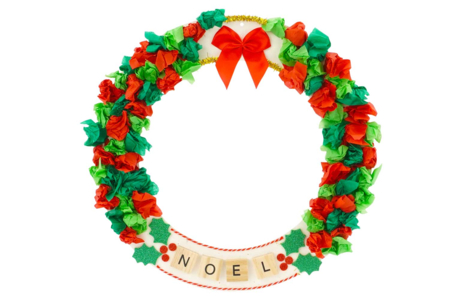 Décoration Enfant Noel Couronne - Couronnes de Noël – 10doigts.fr