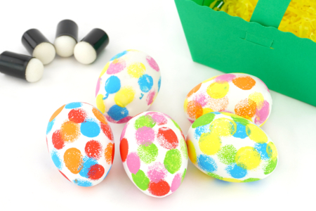 Décorer oeufs Paques Peinture - Activités manuelles DIY Pâques – 10doigts.fr