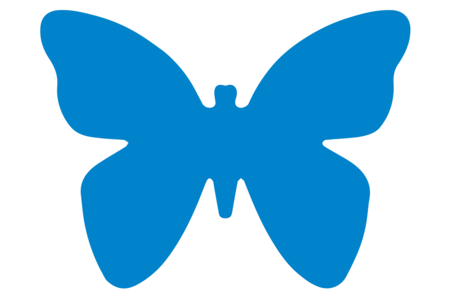 découpe géante papillon - Perforatrices fantaisies – 10doigts.fr