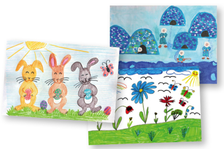 DESSINS ENFANTS PAPIER - Papiers Format A4 – 10doigts.fr