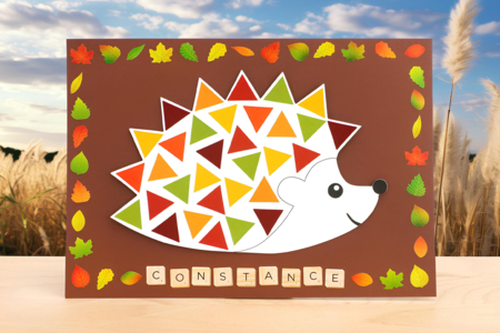 DIY hérisson automne enfants - Activités manuelles Automne – 10doigts.fr