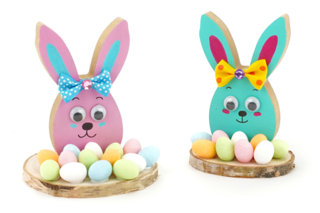 DIY lapin pâques activité facile enfant - Activités manuelles DIY Pâques – 10doigts.fr