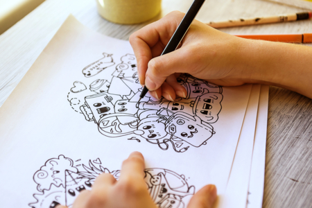 doodle feutres pointe fine - Feutres pointes fines – 10doigts.fr