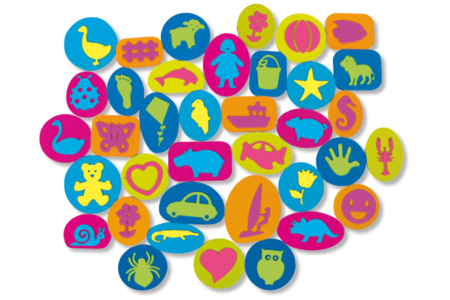 empreintes tampons encreur - Tampons encres et peintures – 10doigts.fr