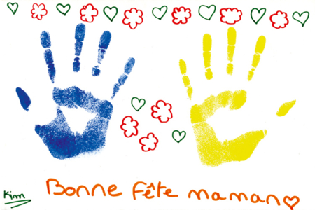 Encreurs - Activités manuelles fête des mères – 10doigts.fr