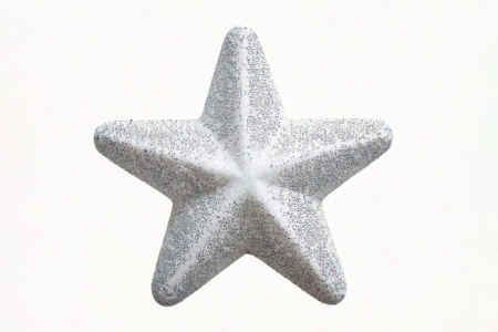étoile polystyrène paillettes - Vernis protecteur – 10doigts.fr