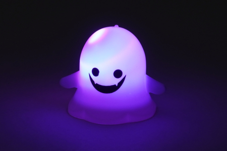 fantôme lumineux LED bougie - Articles lumineux, guirlandes et bougies LED – 10doigts.fr