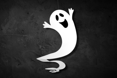 fantomes en papier - Formes en carte forte – 10doigts.fr