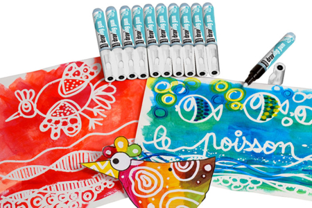fautres drawing gum - Accessoires de peintures – 10doigts.fr